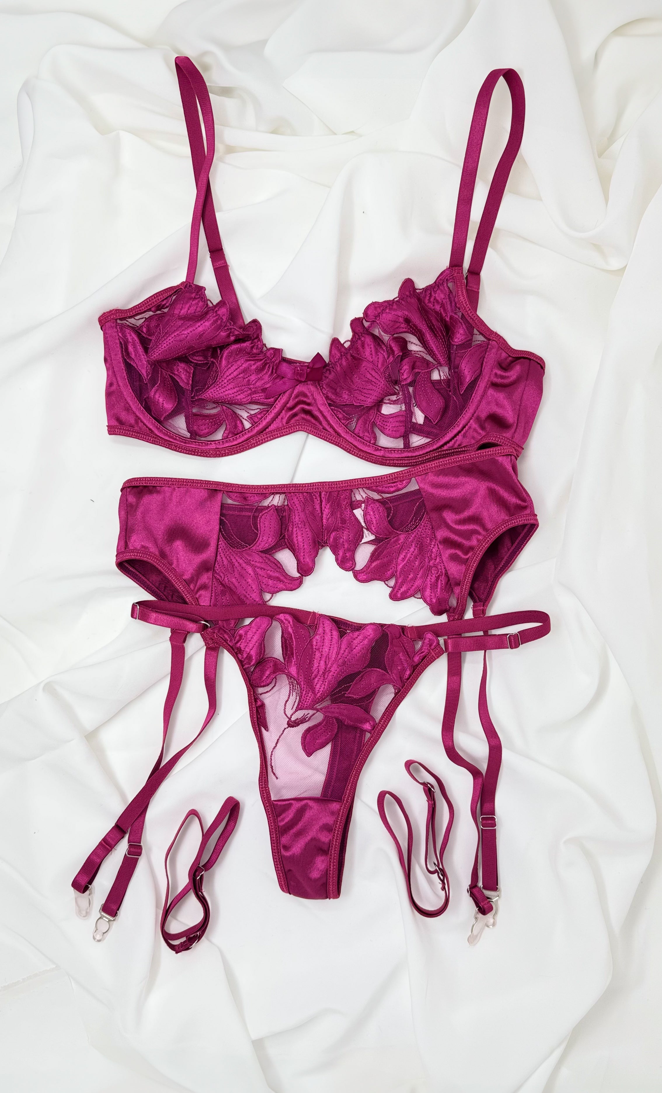 Violeta nocturna conjunto de cinco piezas