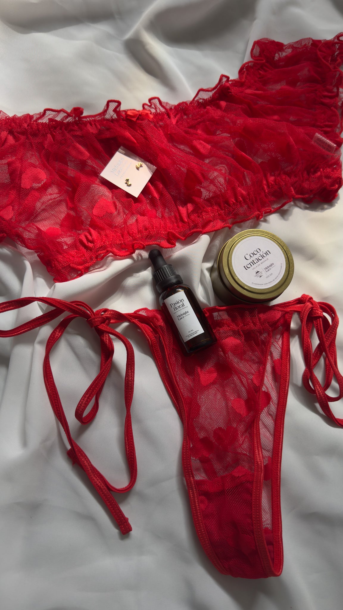 Corazones de Isabela conjunto de dos piezas