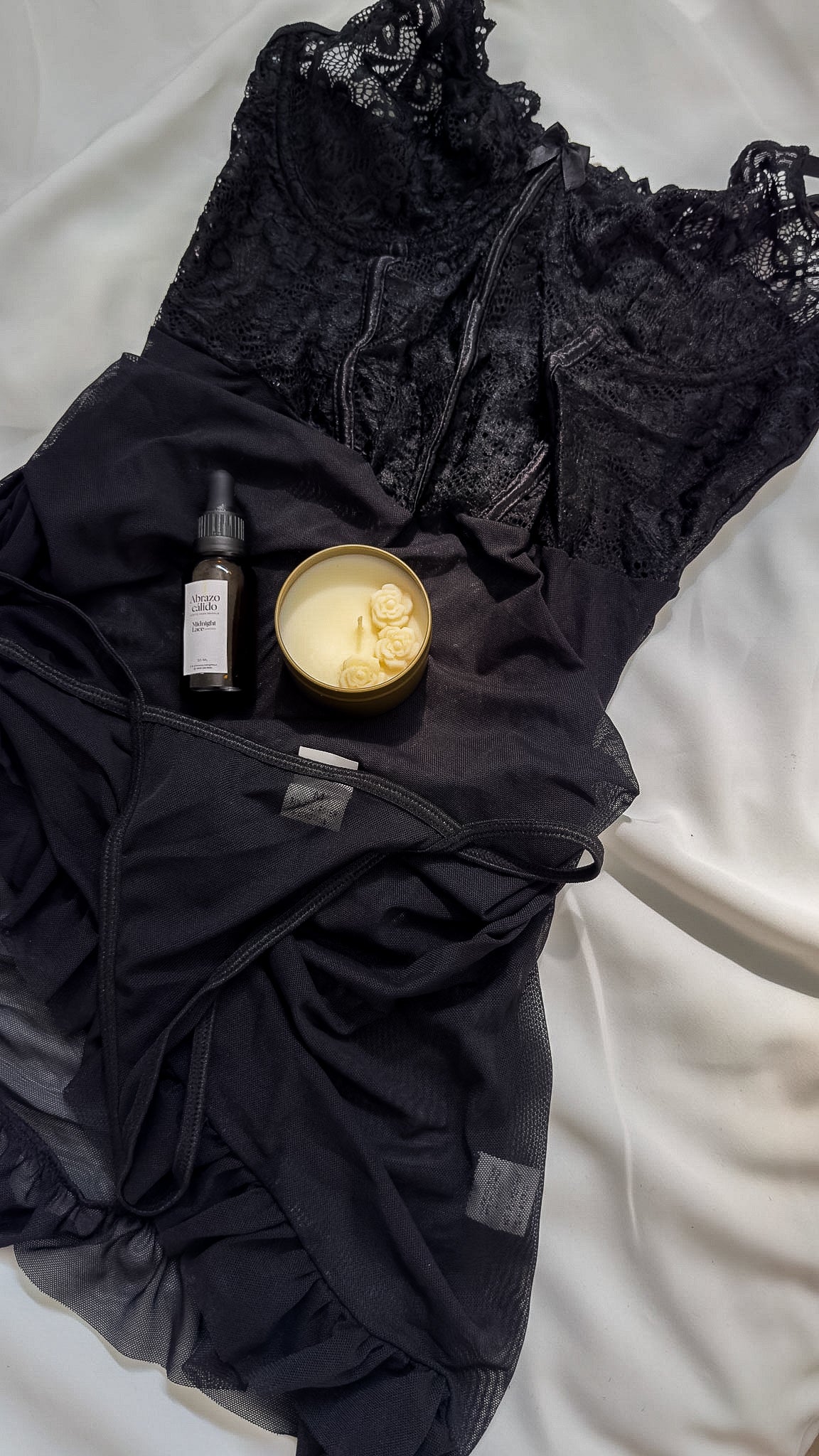 Valeria conjunto enteriso de dos piezas transparente cuerpo completo