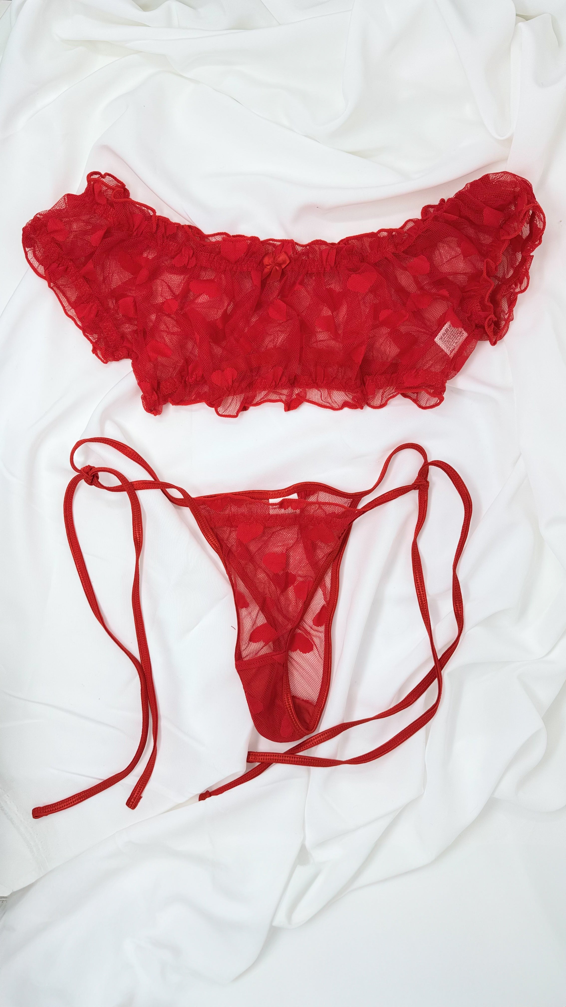 Corazones de Isabela conjunto de dos piezas