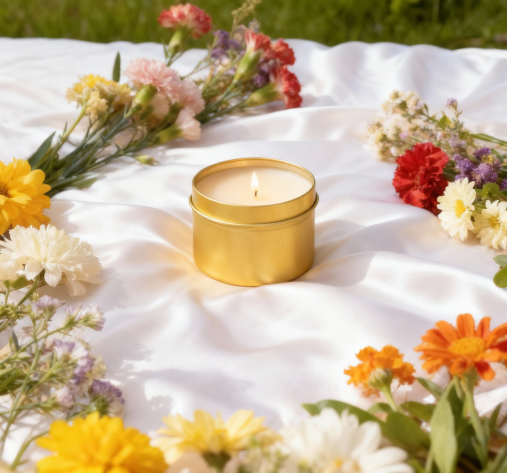 Velas para masaje relajantes